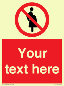 Custom prohibition not for pregnant women